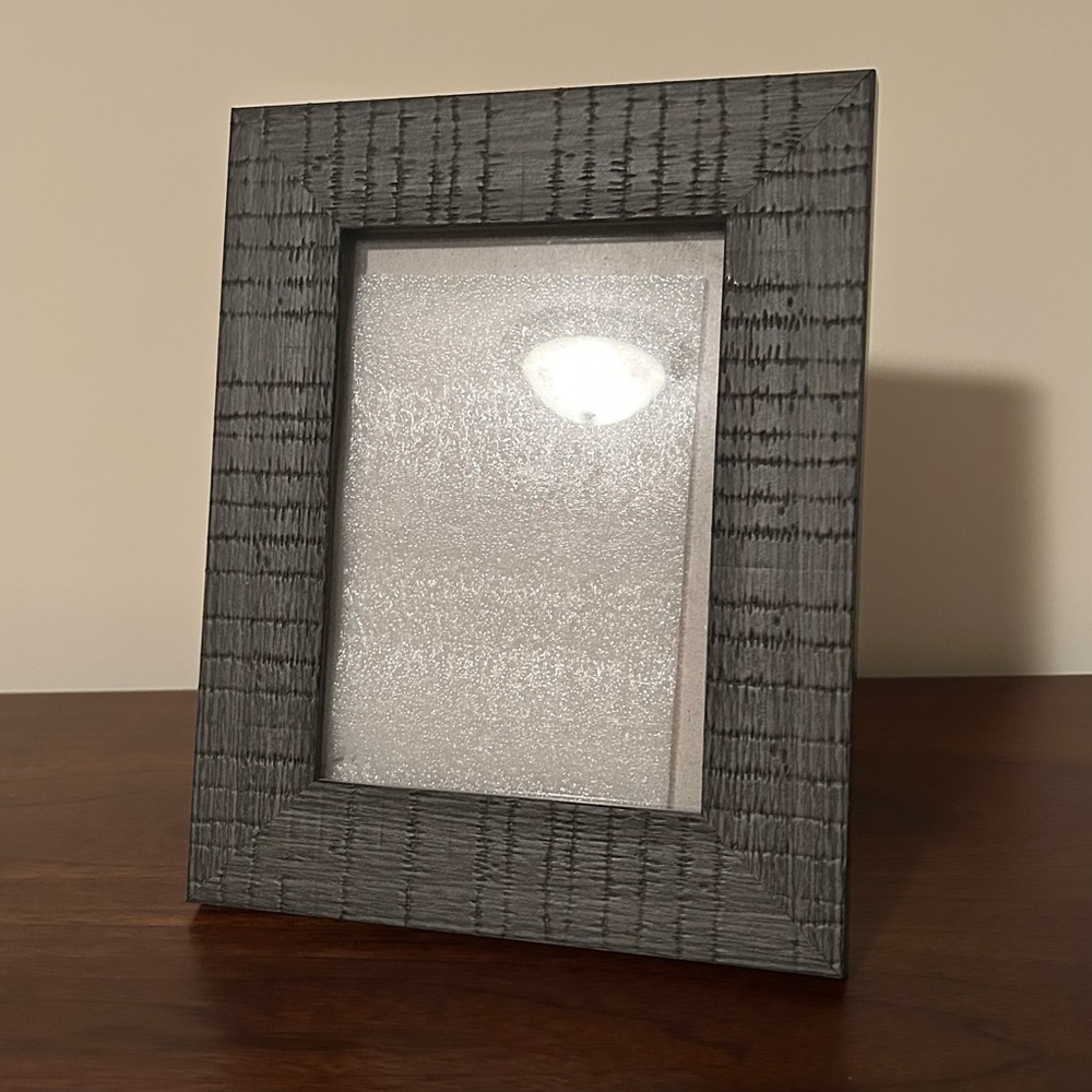 Rustic Gray Wooden Style 4.5x6.5 inch Picture Frame